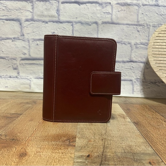 Franklin covey maroon/red planner binder - Picture 1 of 9